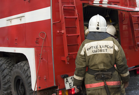 При пожаре в Астане погибли двое малолетних детей