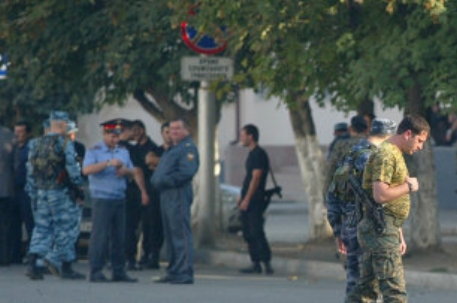 В центре Грозного прогремел взрыв