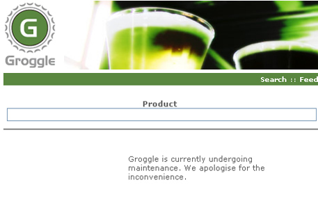 Google пригрозил засудить сайт Groggle из-за созвучности