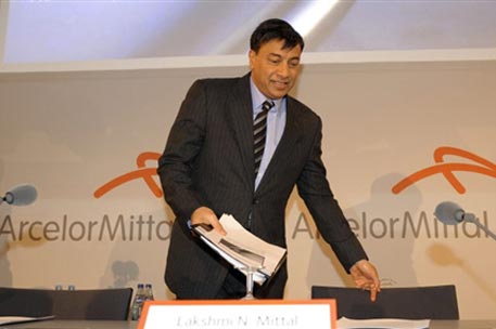 В 2009 году прибыль ArcelorMittal сократилась в 80 раз