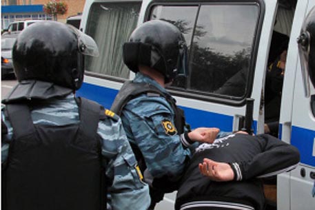 В центре Москвы пресекли несанкционированный митинг