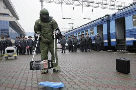 В центре Москвы обнаружили подозрительное устройство