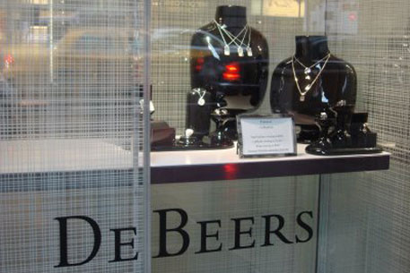 Прибыль De Beers снизилась в 100 раз за полгода