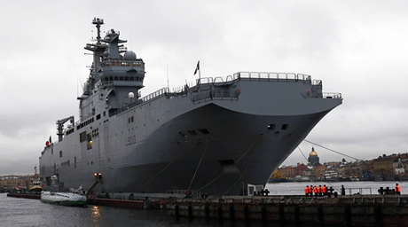 Россия согласилась купить у Франции Mistral за 1,5 миллиарда евро