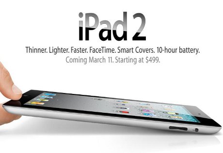 Apple официально представила iPad 2