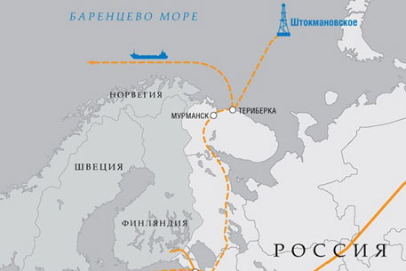 Штокмановское месторождение освоят на три года позже