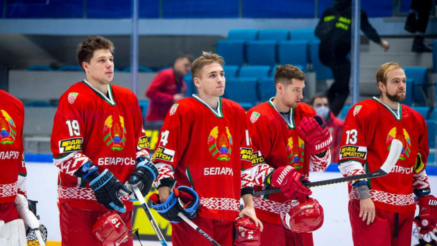 Сборная Беларуси проиграла России на международном турнире по хоккею в Казахстане
