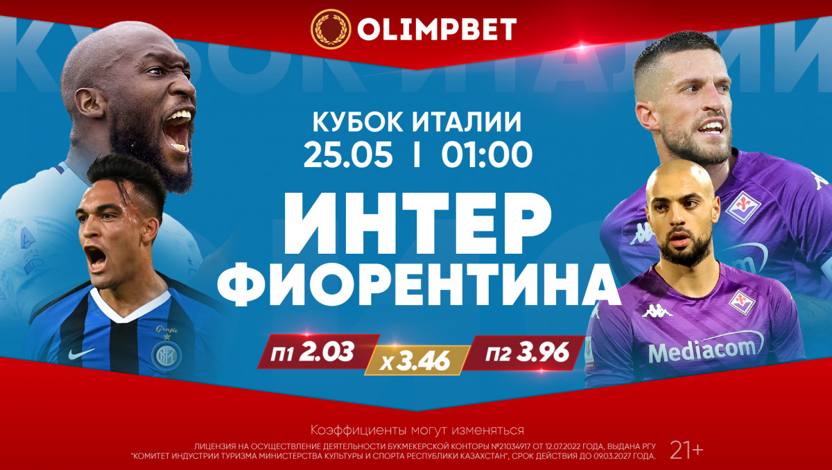 Финал Кубка Италии – в аналитике Olimpbet