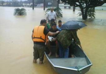 Число пострадавших от наводнения в Бразилии достигло 60 тысяч человек
