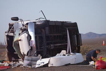 Девять человек погибли в автокатастрофе в Китае