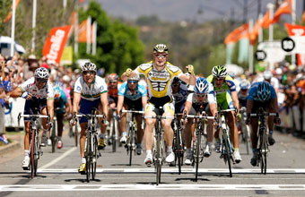 Первый этап гонки Tour Down Under остался за его прошлогодним победителем