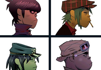 По итогам 2008 года на MySpace самыми популярными стала группа Gorillaz  